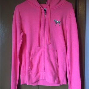 PINK zip up