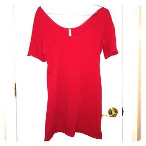 Form Fitting Red Dress