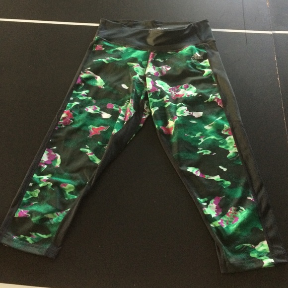 Adidas workout capris