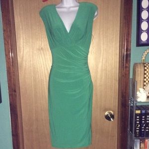 Lauren Ralph Lauren Green Dress NWT Size 10