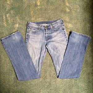 7 for all mankind, boy cut jeans.