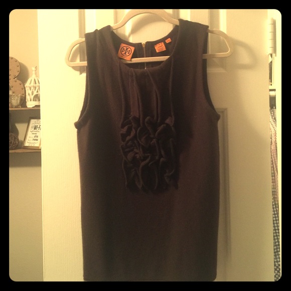 Tory Burch Brown Cashmere Sweater