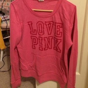 Pink sweatshirt
