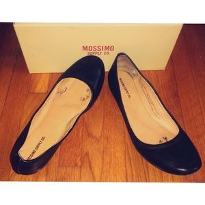 mossimo supply company black flats💣