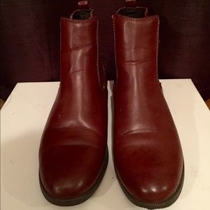 Brown ankle high BGD Urban Outfitter Booties