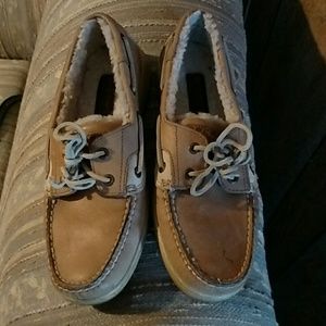 Sperry top sider wool lined