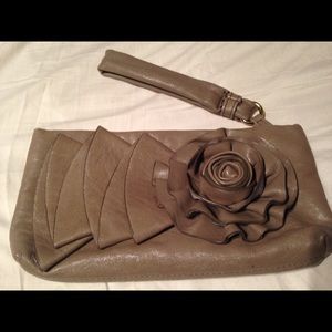 Big Buddha leather wristlet