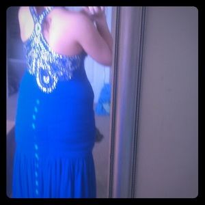Blue prom/ball/homecoming dress