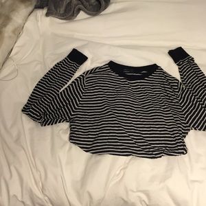 striped sweater!!