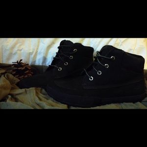 Timberland Black Amry High Tops