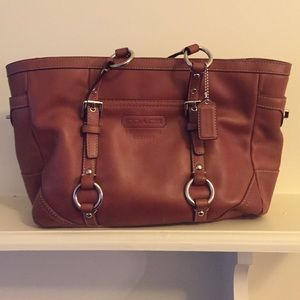 Coach Leatherware Saddle Tote