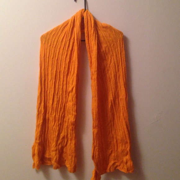 Orange scarf