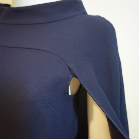 Co cape-back wool dress - Picture 2 of 4