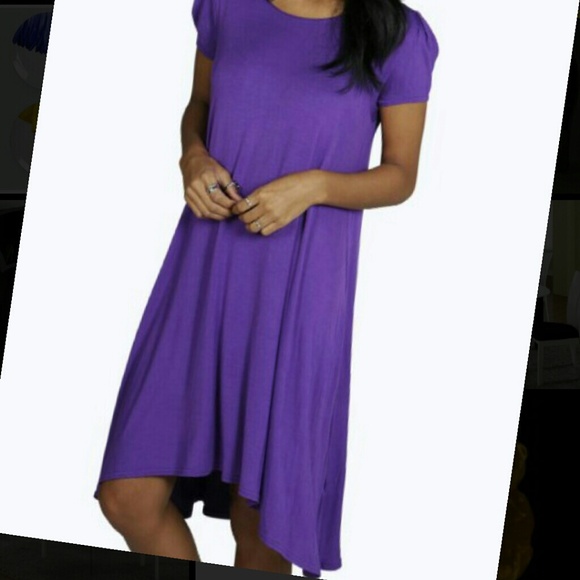 Purple Swing Dress