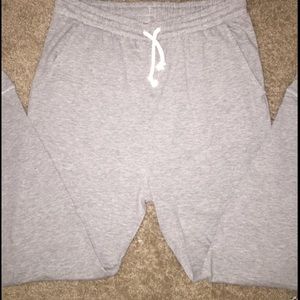 Grey joggers