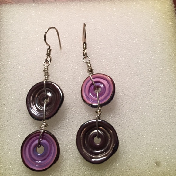 Handmade earrings (from art show)