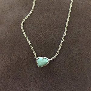 Kendra Scott Mint Green Mini Pendant