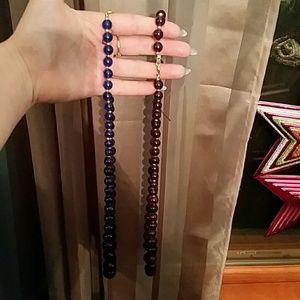 Beaded necklaces