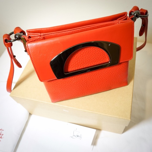 Christian Louboutin Passage Mini in Rouge de Mars - Picture 2 of 4