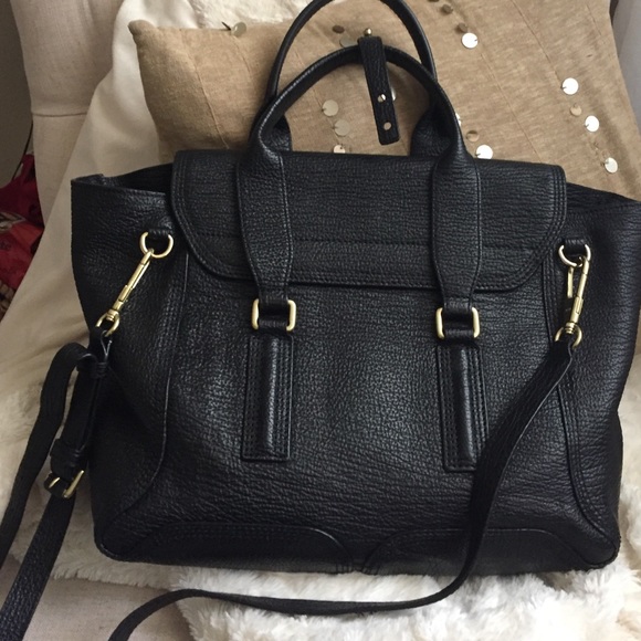 3.1 Philip Lim - Pashli Medium Satchel - Black - Picture 2 of 4