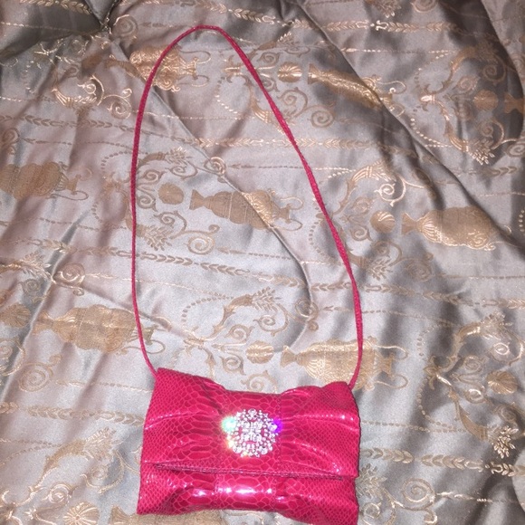 Red crossbody bag GREAT for homecoming or prom
