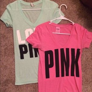 PINK shirts