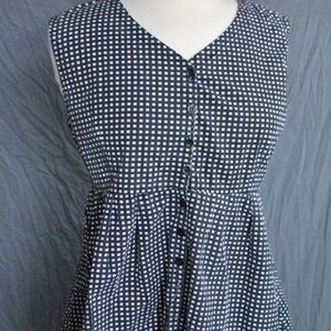 Gingham Pattern Dress/Tunic