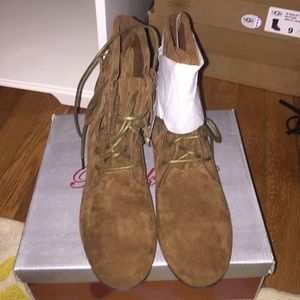moccasin booties