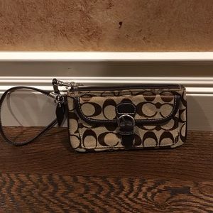 Coach wristlet