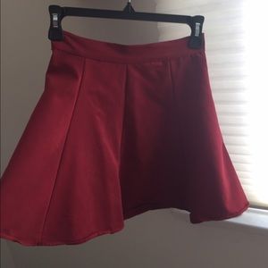 Red Brandy Melville Skirt