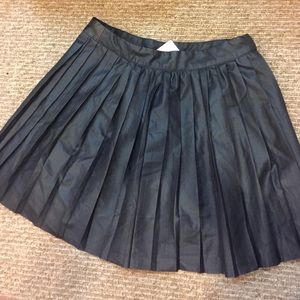 UO Sparkle & Fade Vegan leather skirt