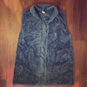 Gray Fur Vest