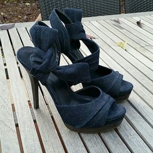 Jessica Simpson Denim Heel