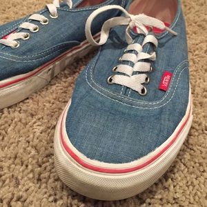 Denim Blue Vans!