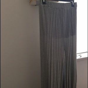 Brandy Melville Striped Maxi Skirt