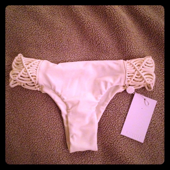 Women's Cayman Skimpy Woven Mikoh bottoms-New - Picture 1 of 2
