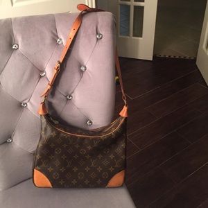 Louis Vuitton Monogram Boulogne 30- shoulder bag
