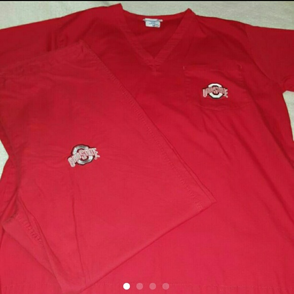 Ohio State University Scrubs Set