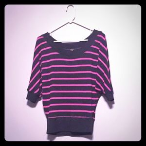 Dolman Sleeve Sweater - Pink