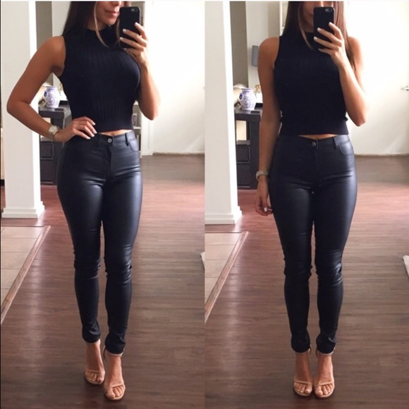 SOLD High Waisted Pants - Picture 2 of 4