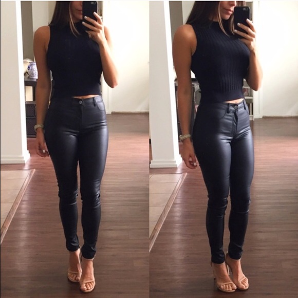 SOLD High Waisted Pants - Picture 3 of 4