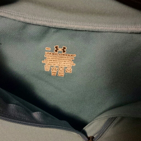 Under armour long sleeve zip up - Picture 2 of 2