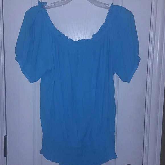 Michael Kors Peasant Top