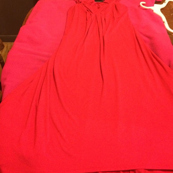 Red dress