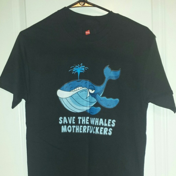 Save the whales T-shirt