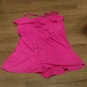 RESERVED Hot pink American Eagle Romper