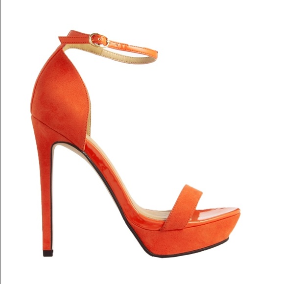 Asos orange sandals