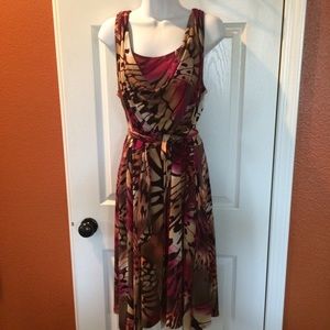 Earth tone semi long dress