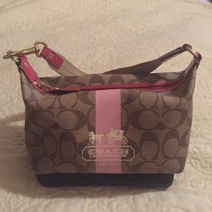 Small pink coach purse