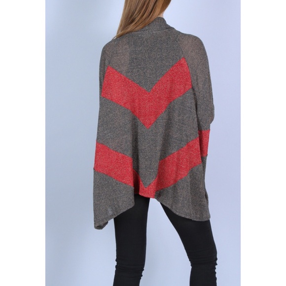 Hacci Color Block Cardigan SZ. S/M - Picture 3 of 4